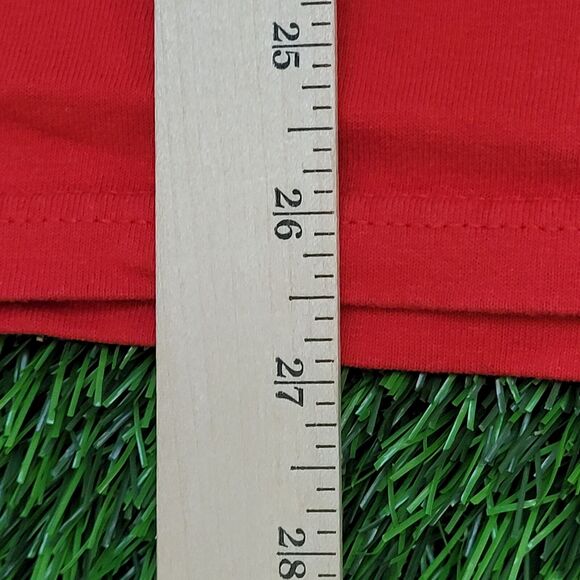 LA Angels Shirt S/M 20x27 Spellout Red - Picture 10 of 13
